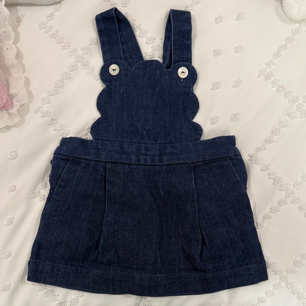 Jacadi Navy Blue Kids Overalls